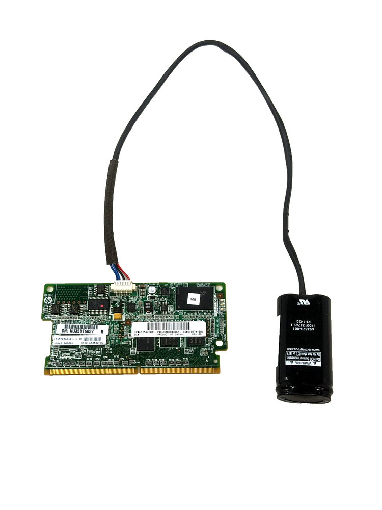 HP Smart Array 1GB P222 P420 P822 FBWC Cache Module With Battery 633542-001