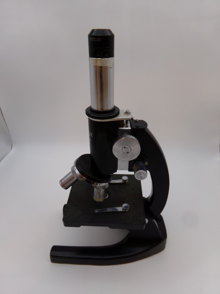 Vintage Monolux (#109588) Three Lens Microscope