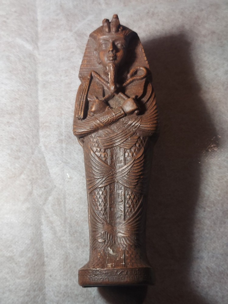 miniature of egyptian mummy case