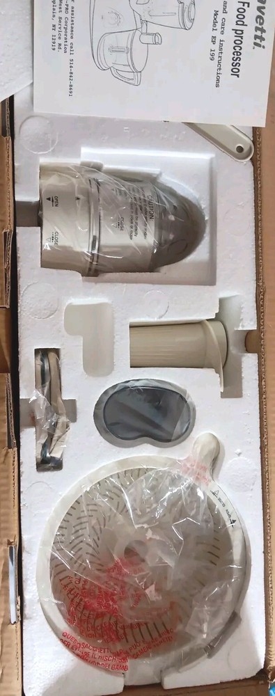 Bravetti Model: EP 199 FOOD PROCESSOR - NEW !