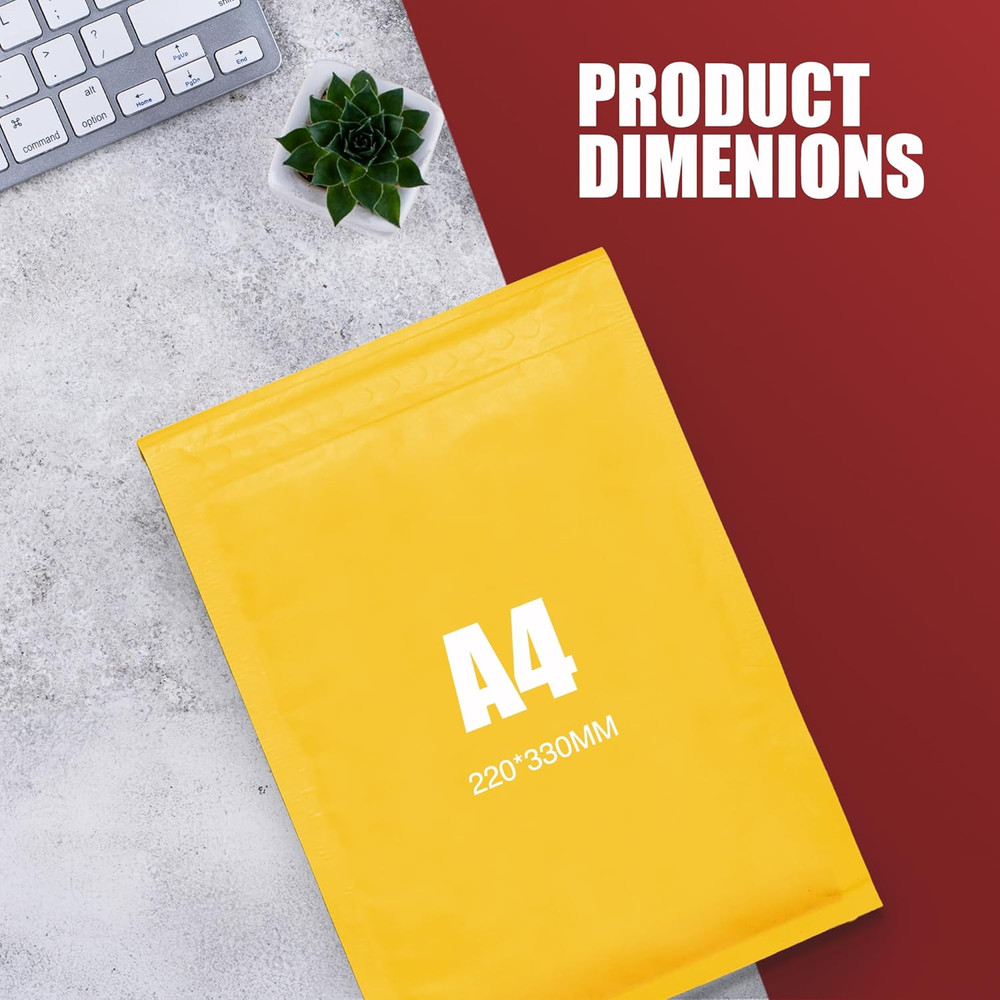 Padded Envelopes A3 A4 A5 A6, Padded Bubble Envelopes Bags Postal Wrap Envelope