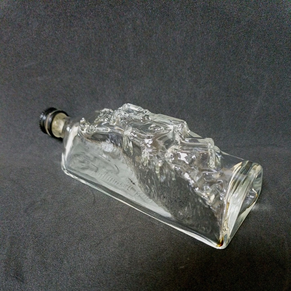 Collectable Edinburgh Rock Whisky bottle and presentation box 10cl. EMPTY.