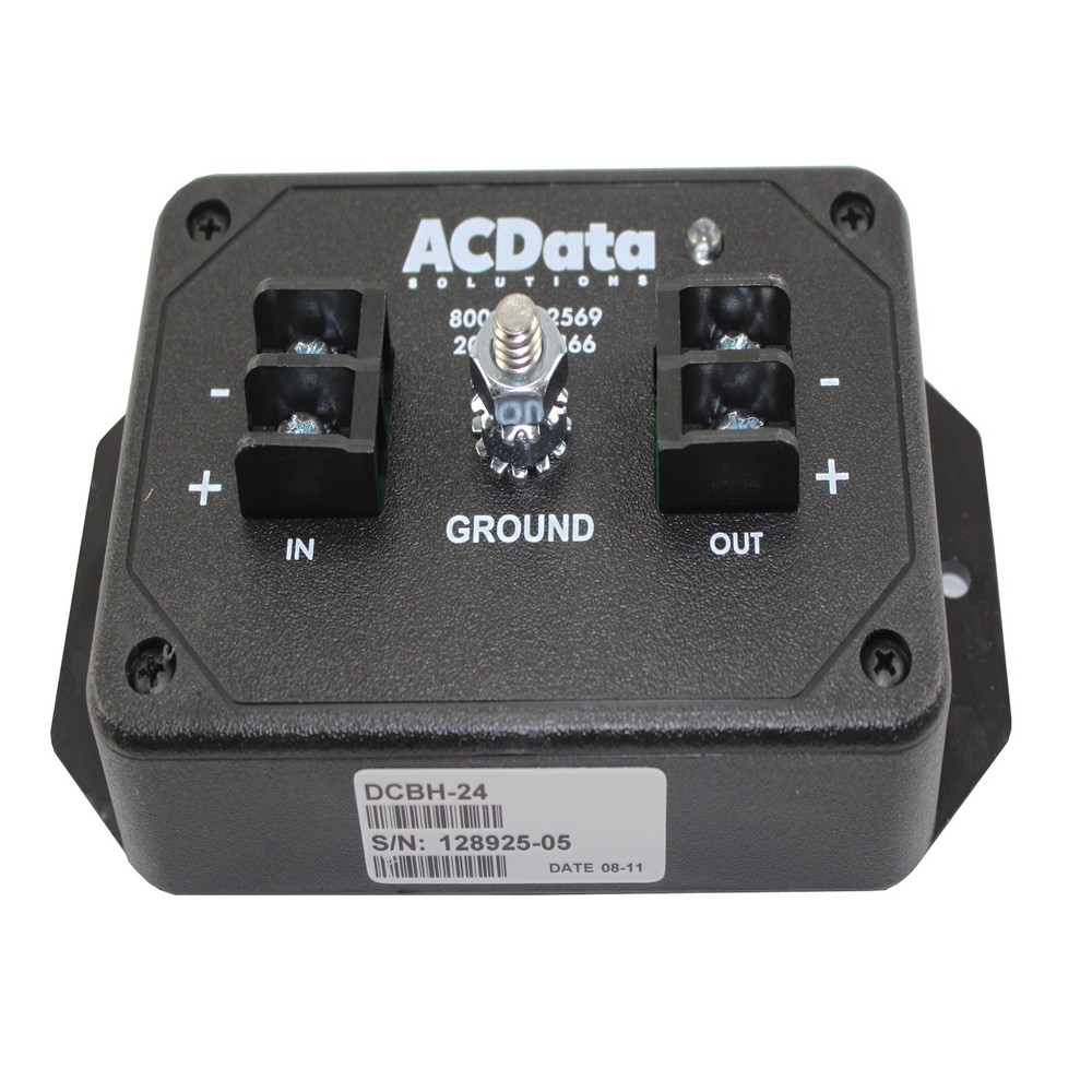 ACDATA DCBH-24 DC POWER AND SIGNAL PROTECTOR - BLACK