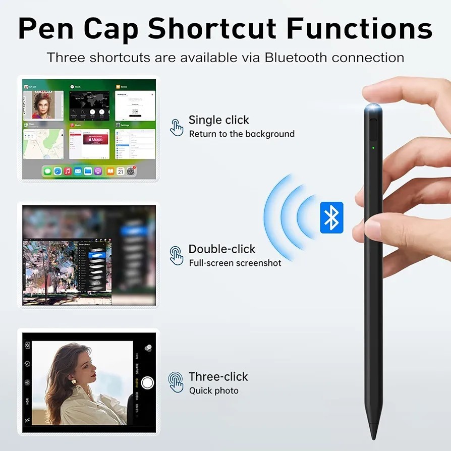 Uogic Black Active Stylus only for Ipad