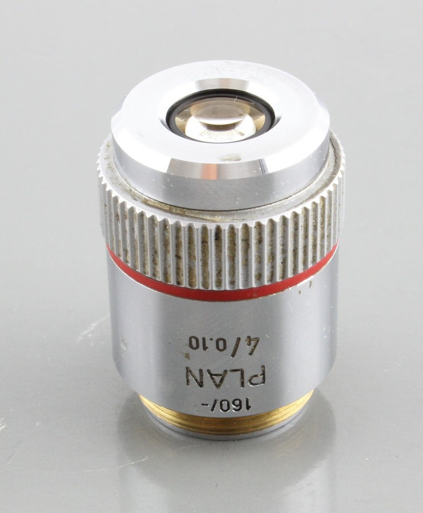 Leitz Plan 4x / 0.10 160 / - Microscope Objective Part # 519863