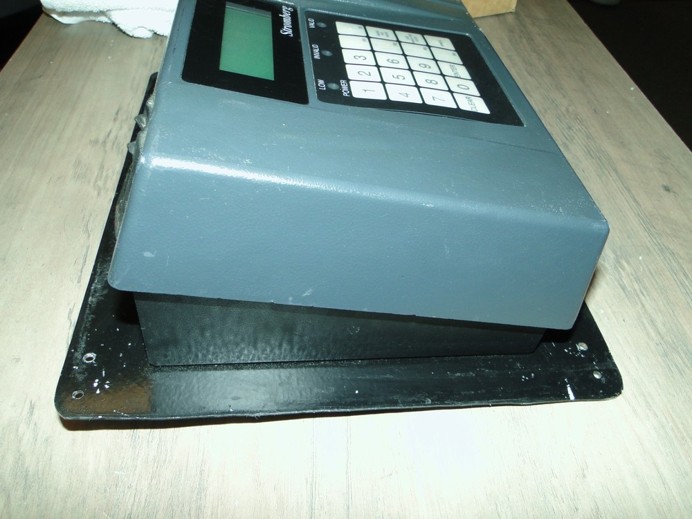 Stromberg Accu-Time Systems Biometric Time Clock No Key/ UNTESTED READ
