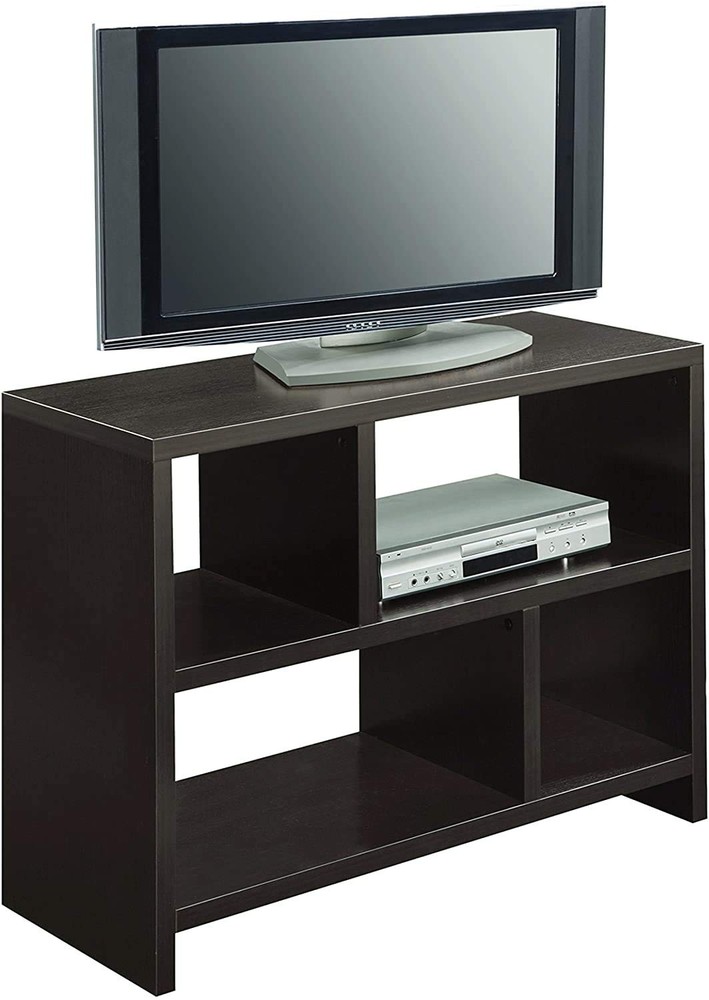 Scranton & Co Bookend Console Table in Espresso