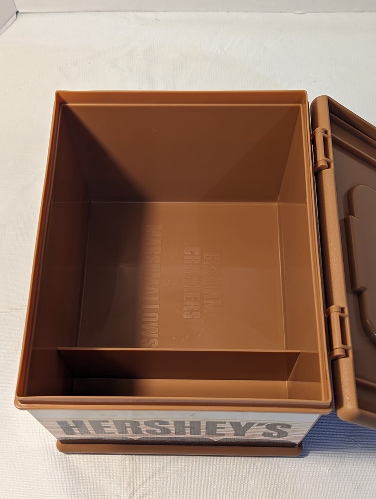 Hershey's S'mores Organizer Case For Graham Crackers, Marshmallows Hershey Bars.