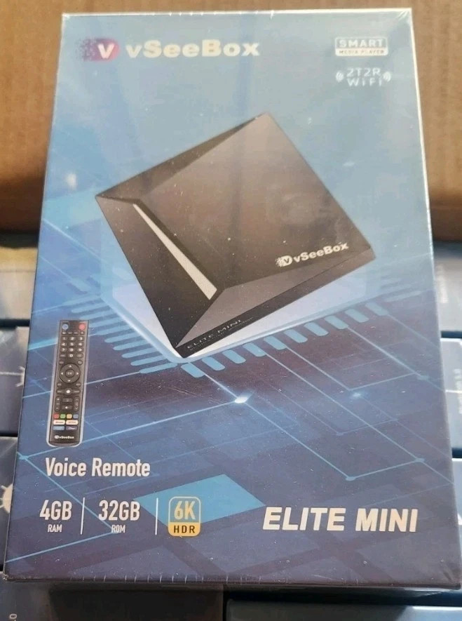 Vsee Elite Mini Android Box | Authorized Distributor | Fast Ship⚡ | Make Offer⚡