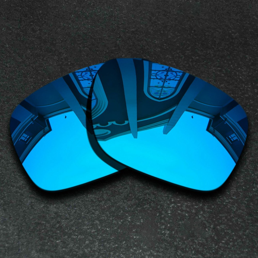US Blue Polarized Replacement Lenses For-Oakley Twoface