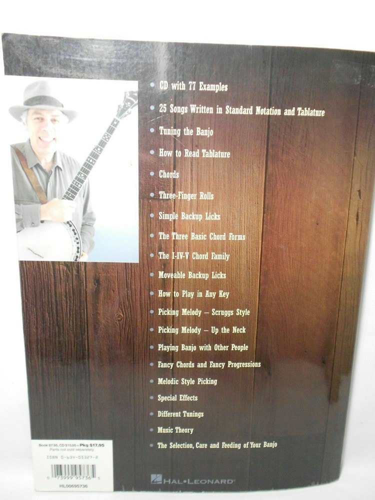 Complete Bluegrass Banjo Method Book No CD *FREE SHIPPING*