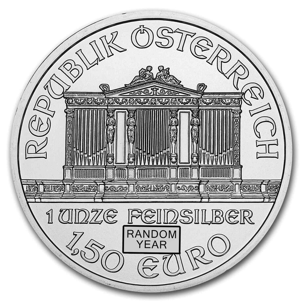 Austria 1 oz Silver Philharmonic (Random Year)