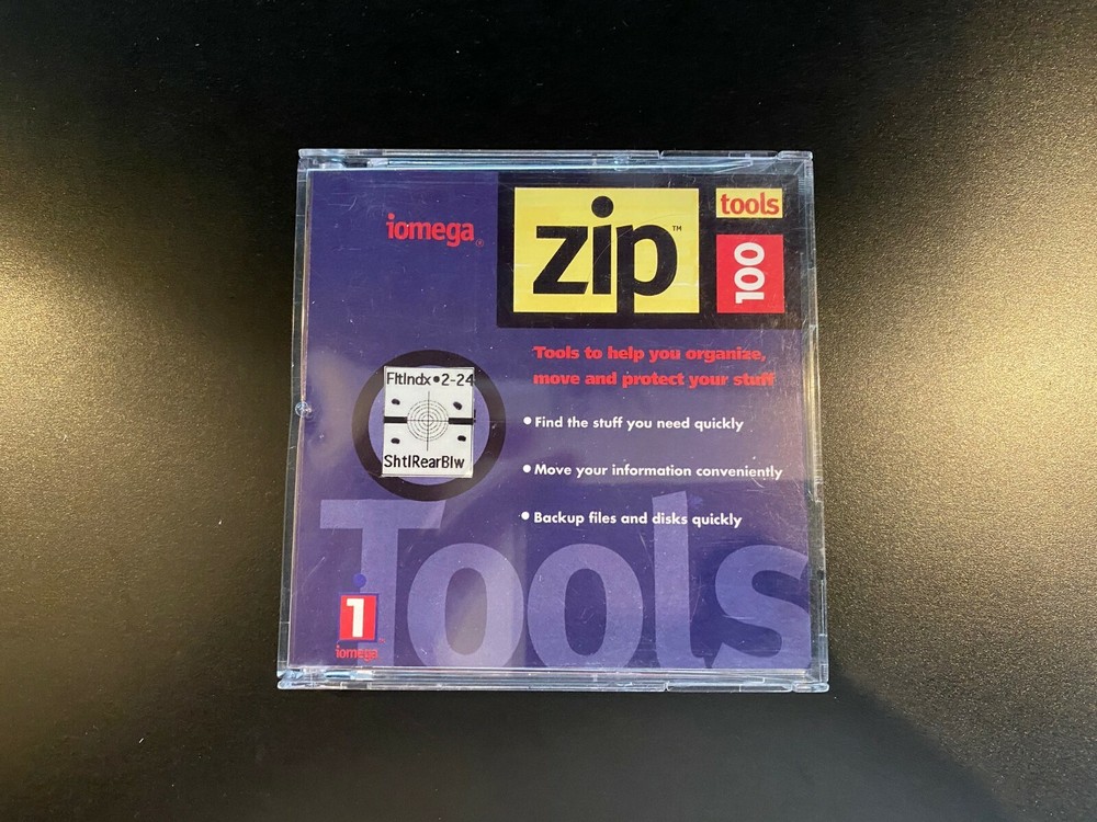 iOmega Zip 100 Disk — Mac Formatted ... Barely Used