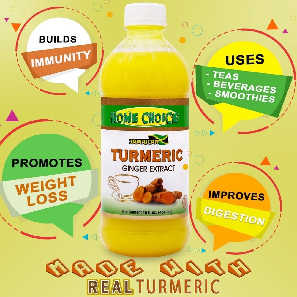 Home Choice Tumeric Extract 16oz x 3units