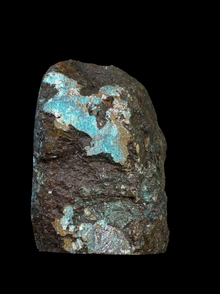 Stabilized hubei turquoise rough