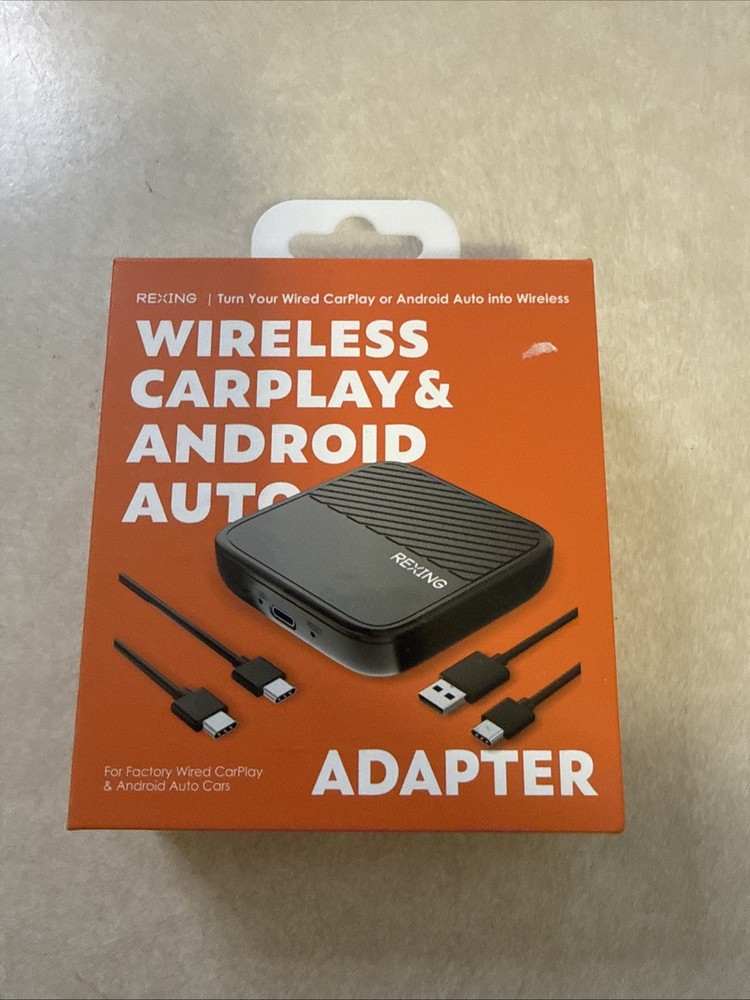 Bluetooth CarPlay Android Auto Adapter Rexing Cpw-22