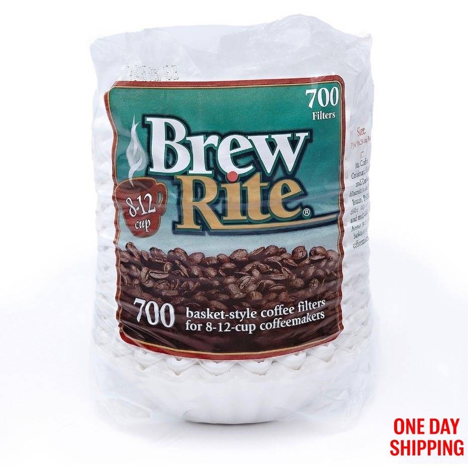 Brew Rite Coffee Filter 8-12 Cups, 700 ct.