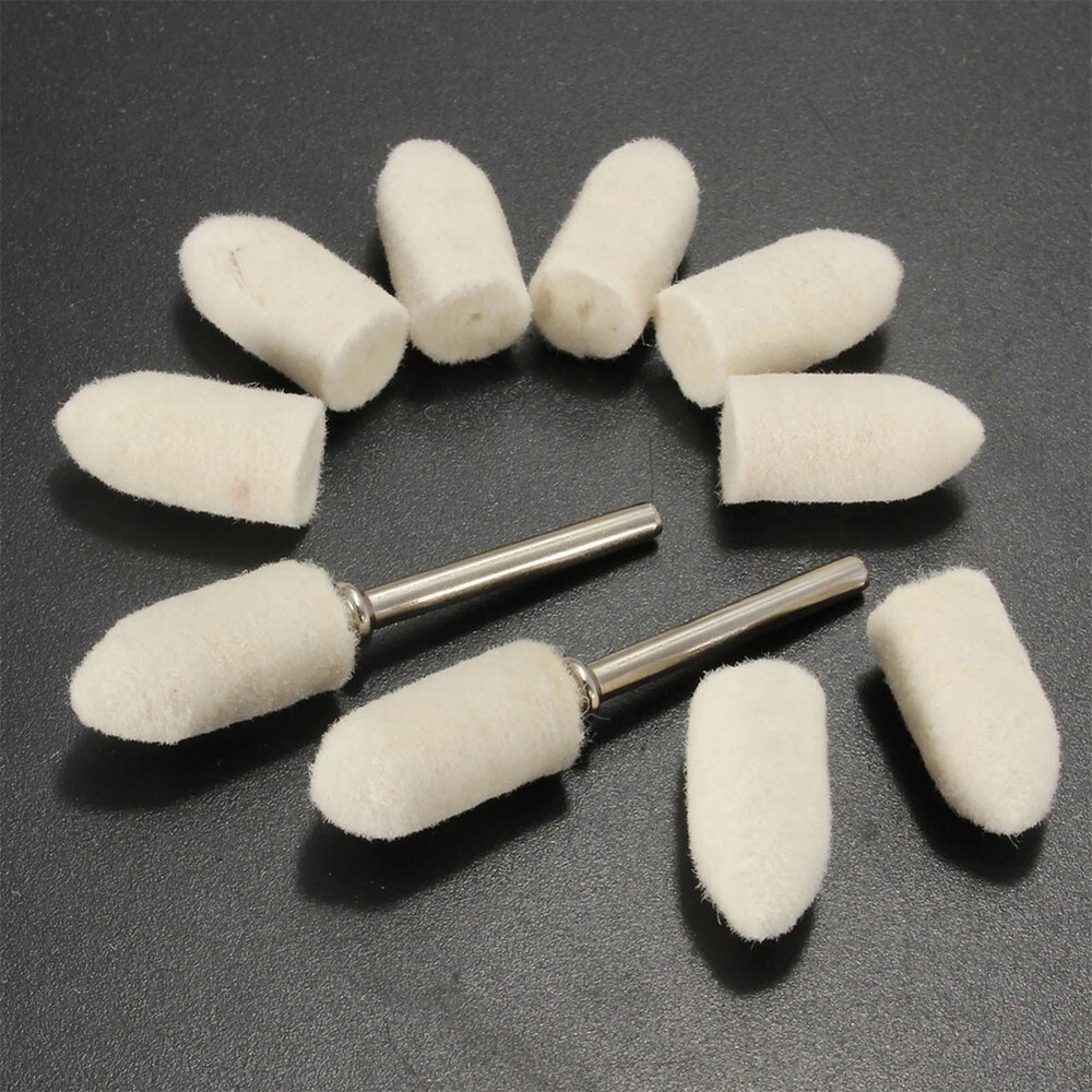 Grinding Heads Wool Grinding Head Buffing Cleaning Cone For Rotary Tool