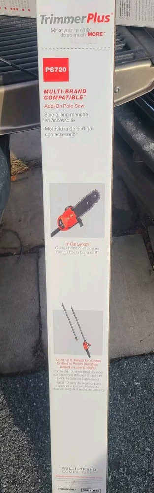 TrimmerPlus PS720 Add-On Pole Saw Attachment (Tool Only) NEW