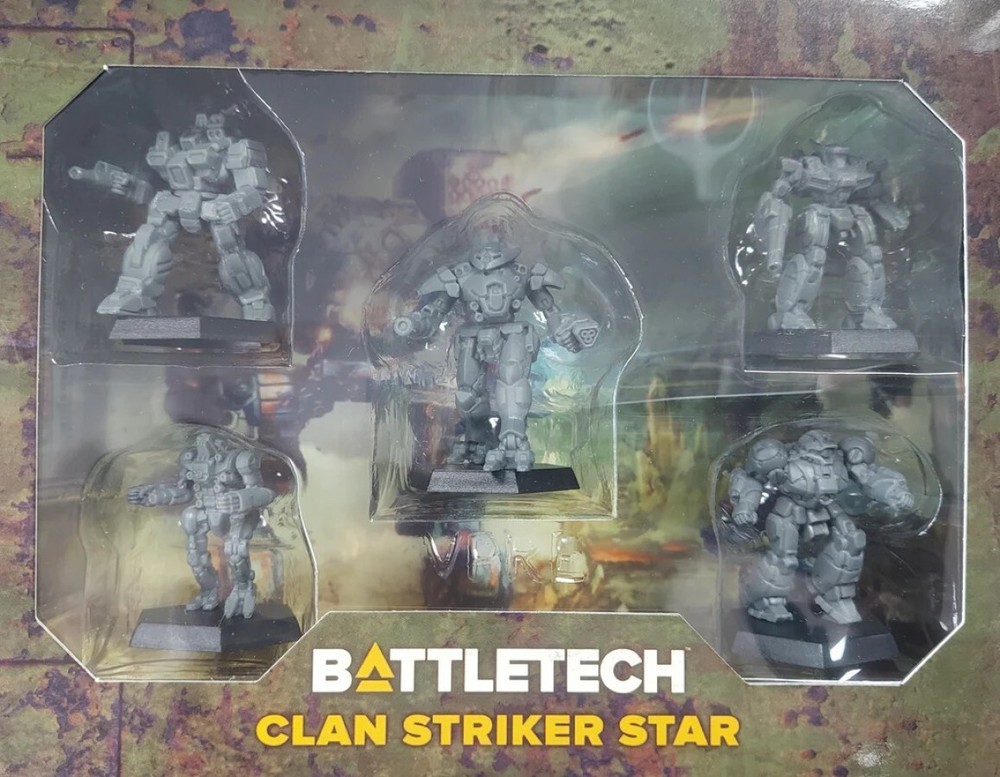 Clan Striker Star Battletech Miniatures Game Catalyst Game Labs