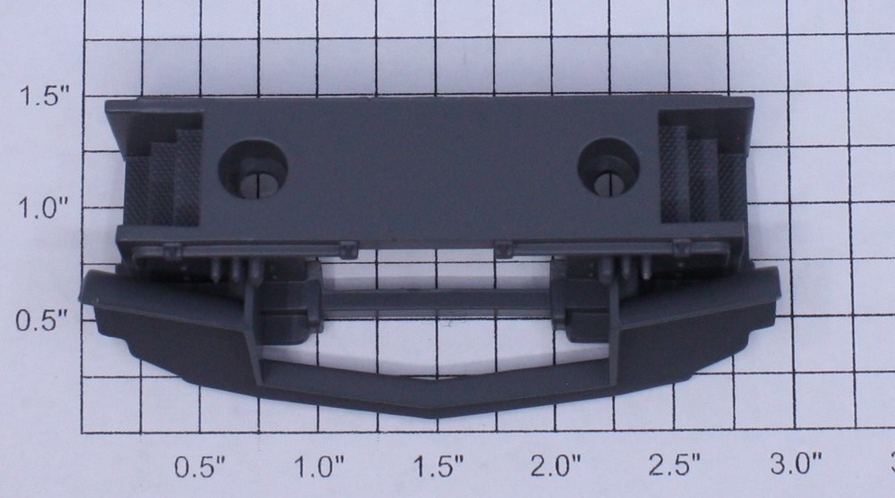 Lionel 8376-524A Plastic Front Gray Pilot and Plow Assembly