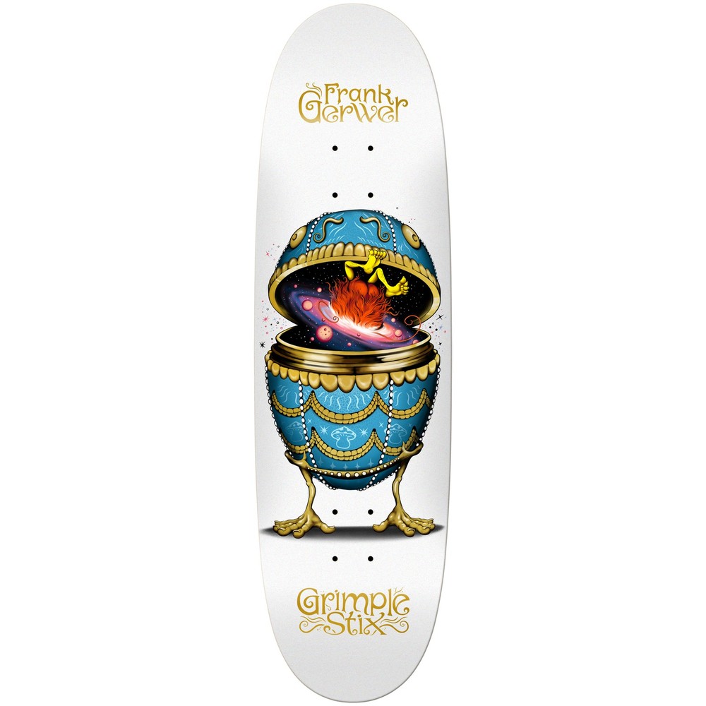 Anti Hero Skateboard Assembly Gerwer Grimplstix Fab Egg 9.1" x 32" Complete