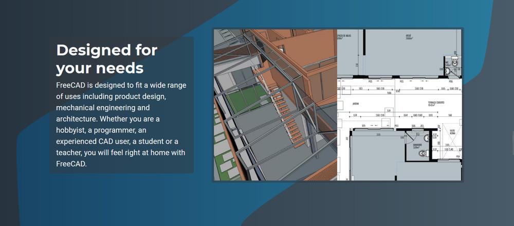 FreeCAD 2D 3D Parametric Graphic Modeling Design Software CNC DWG Windows/MacOS