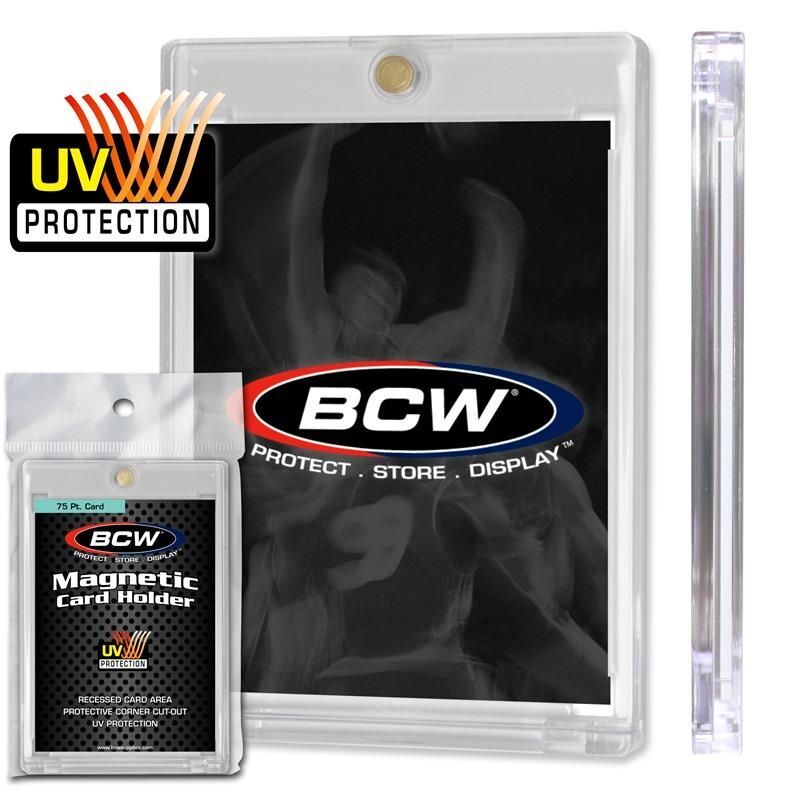 1 BCW Magnetic 75pt. Standard Sized Card Holder