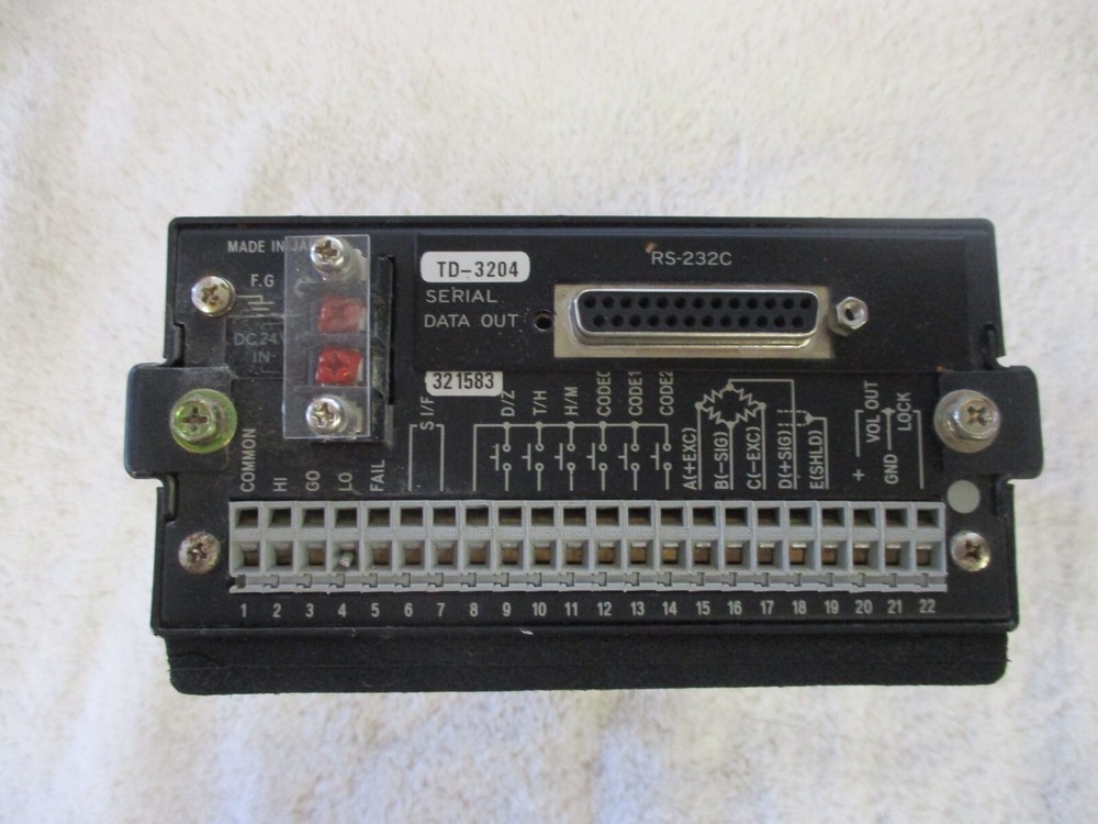 FUJI Electric Indicator Controller Digital 24VDC TD-320A