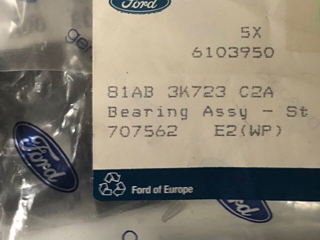 Ford Capri Steering Rack Inner Bushing
