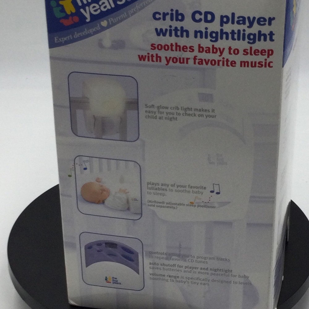2003 The First Years Crib CD Player with Nightlight 4120