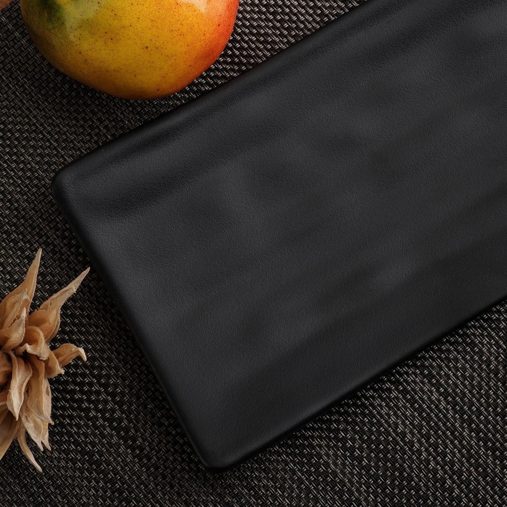 Dinnerware Rectangle Shaped Sushi Serving Dish Plate Black