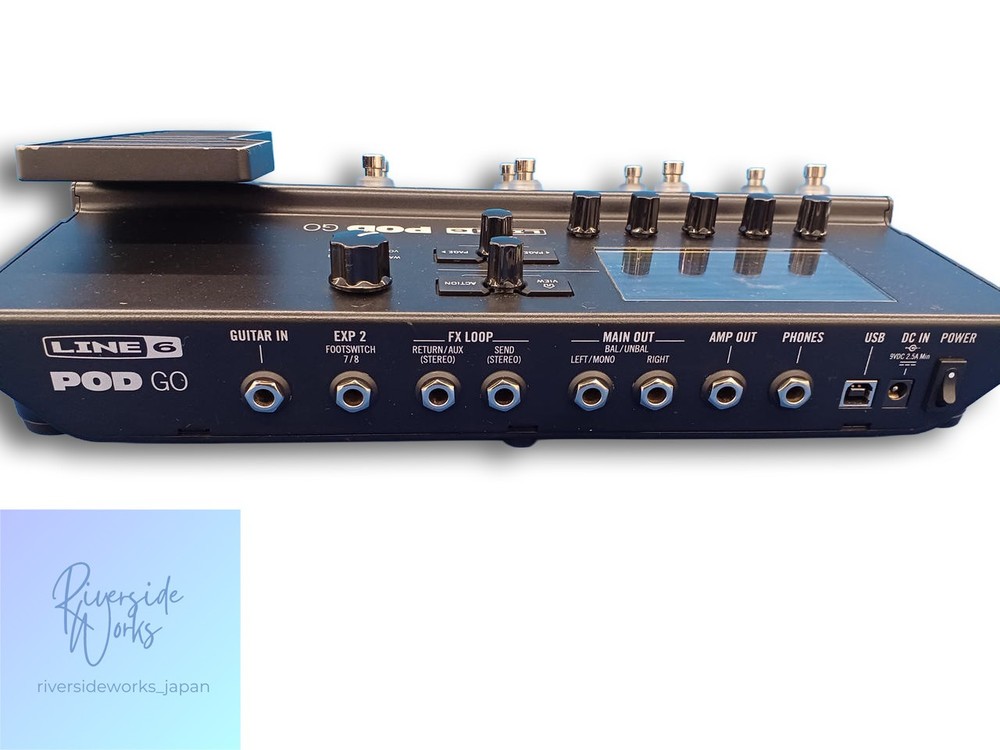 Line6 POD Go Multi-Effects Processor for Guitar