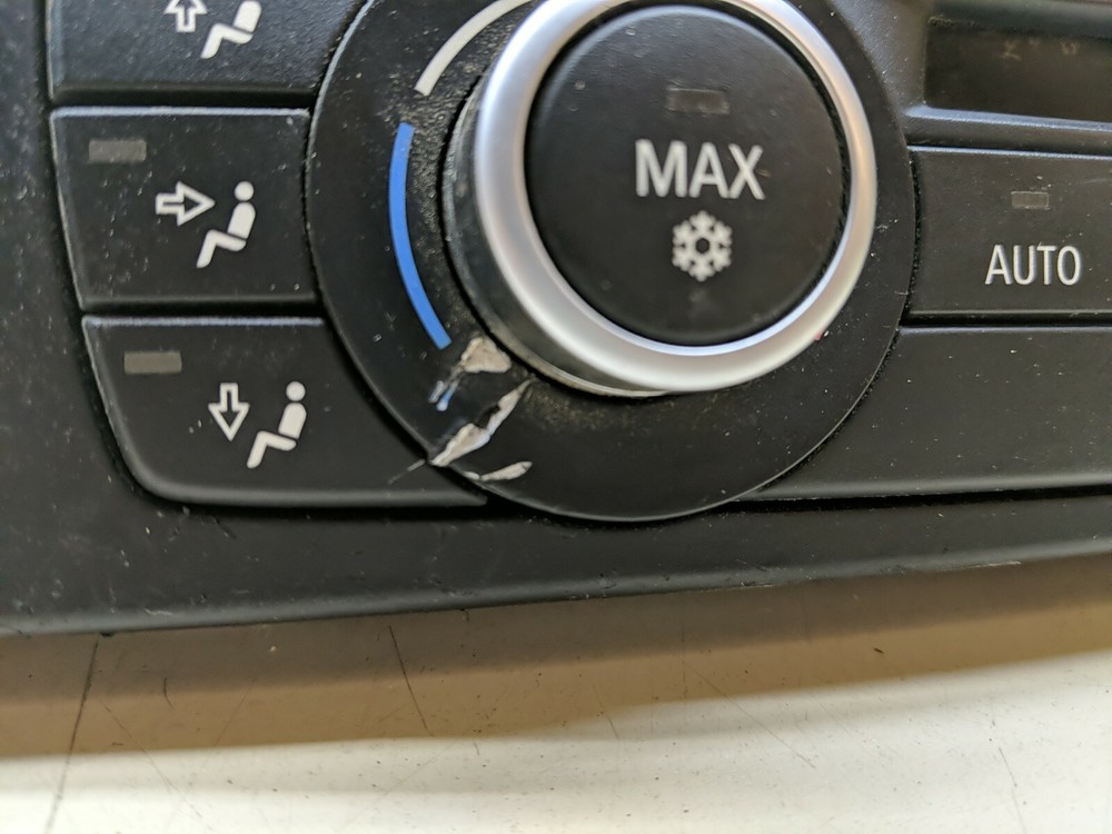 2006-2011 BMW E90 3 SERIES TEMPERATURE CLIMATE CONTROL PANEL USED OEM