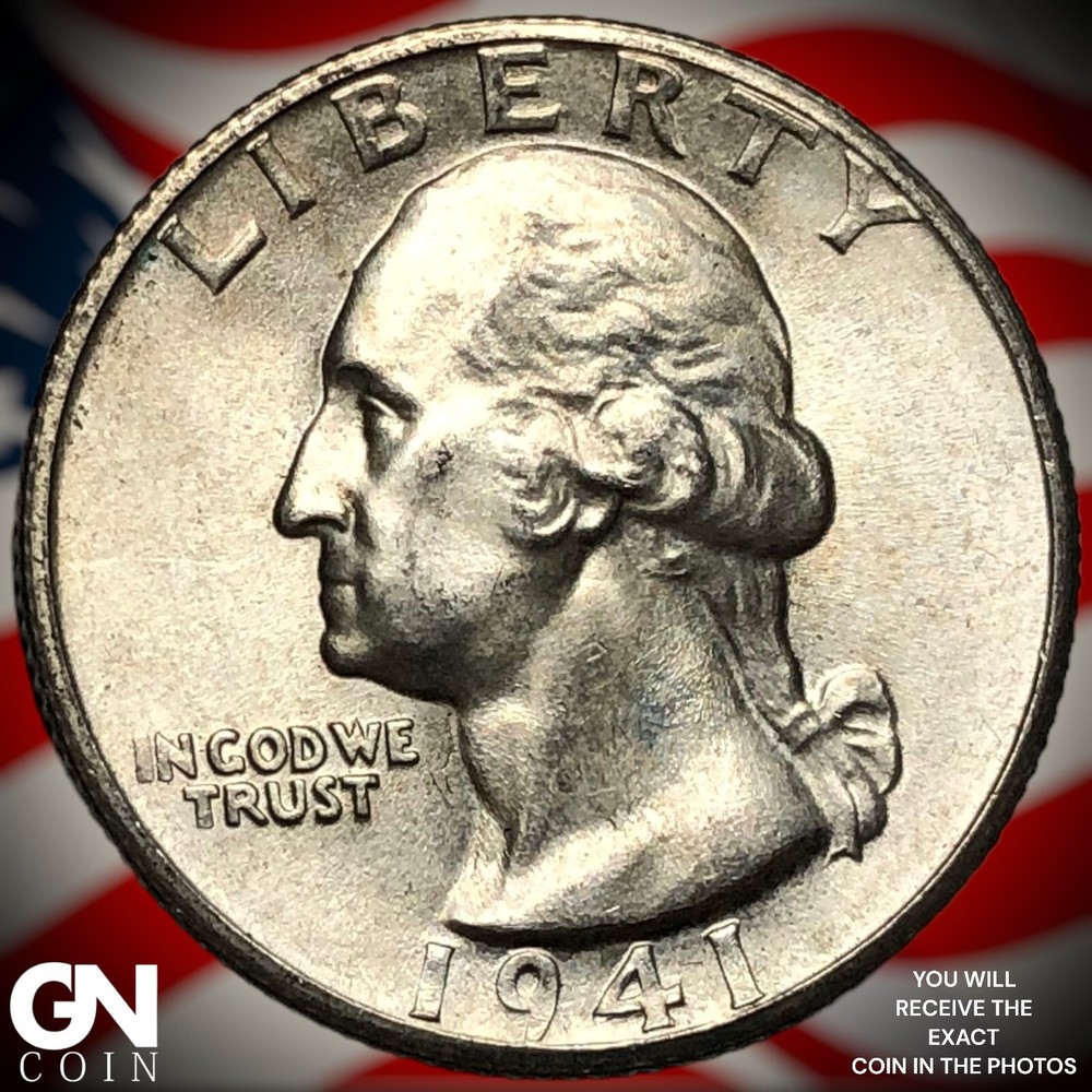 1941 S Washington Quarter  M6435