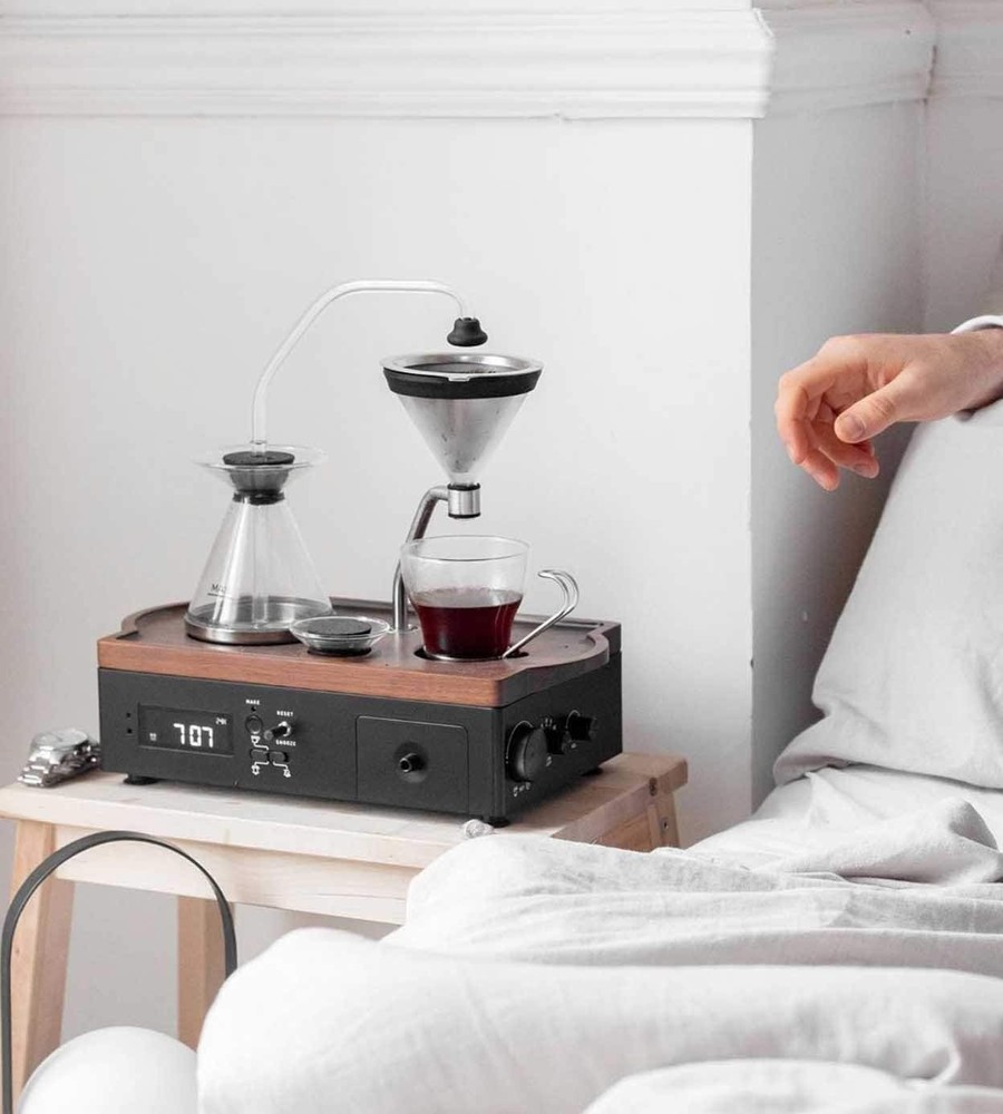 Joy Resolve Barisieur Coffee Maker and Alarm Clock Black