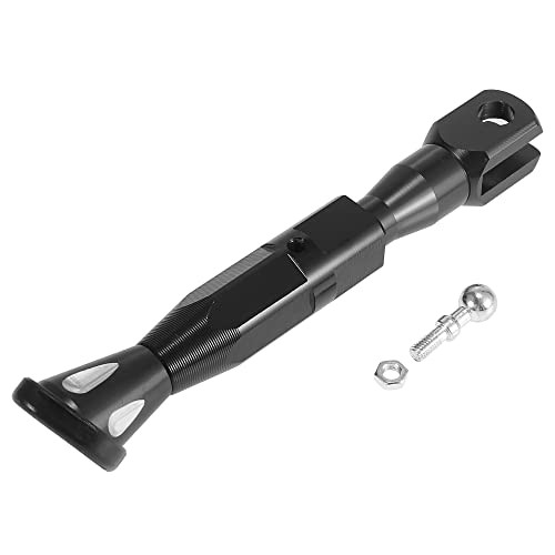 Universal Adjustable Motorcycle Kickstand Side Support Stand CNC Black