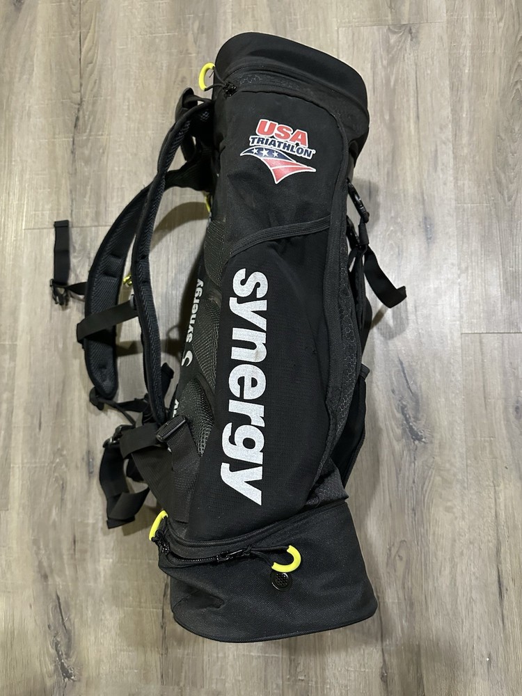 Synergy Triathlon Bag Black Equipment Backpack