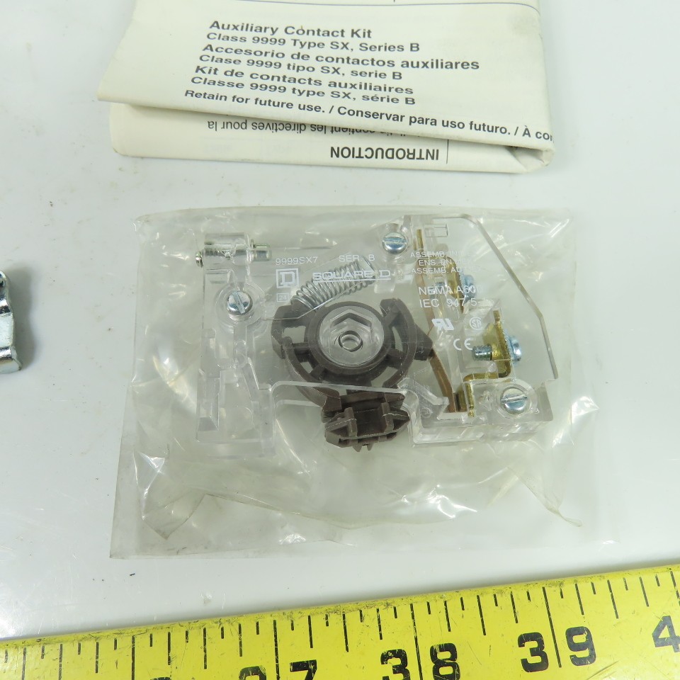 Square D 9999SX7 Ser B Electrical Interlock Auxiliary Contact NEW