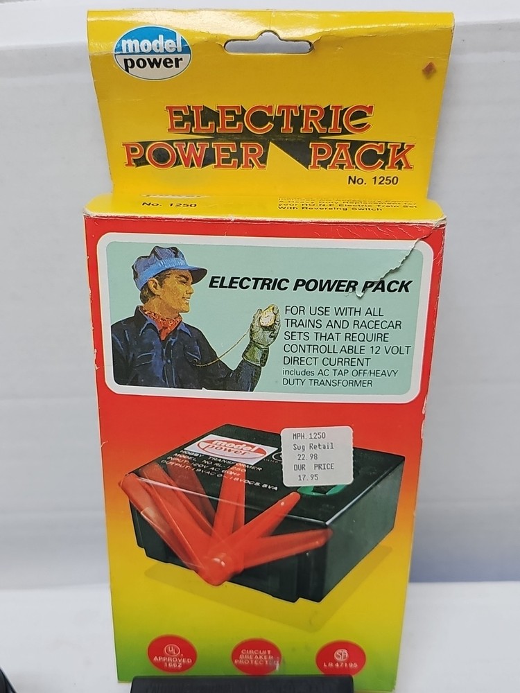 Model Power Electric Power Pack No. 1250-