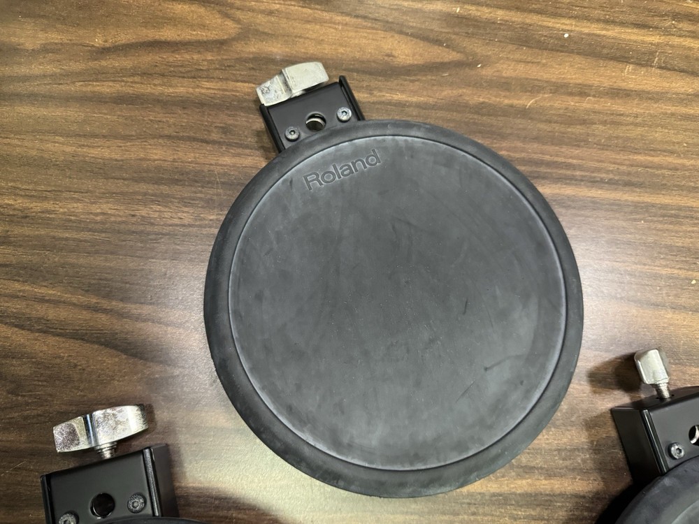 3 Pack - Roland PD-8a Single Trigger V-Drum Pads - E9C8493, E9C8492, & E9C8494