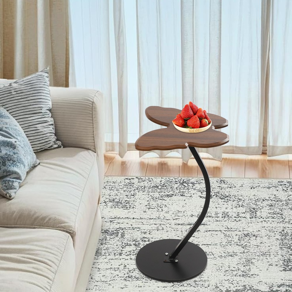 Butterfly-shapeSide Table, Butterfly-shaped Side Table, Small C-shaped End Table