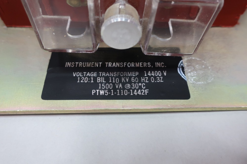 INSTRUMENT TRANSFORMERS PTW5-1-110-1442F MEDIUM VOLTAGE POTENTIAL TRANSFORMER