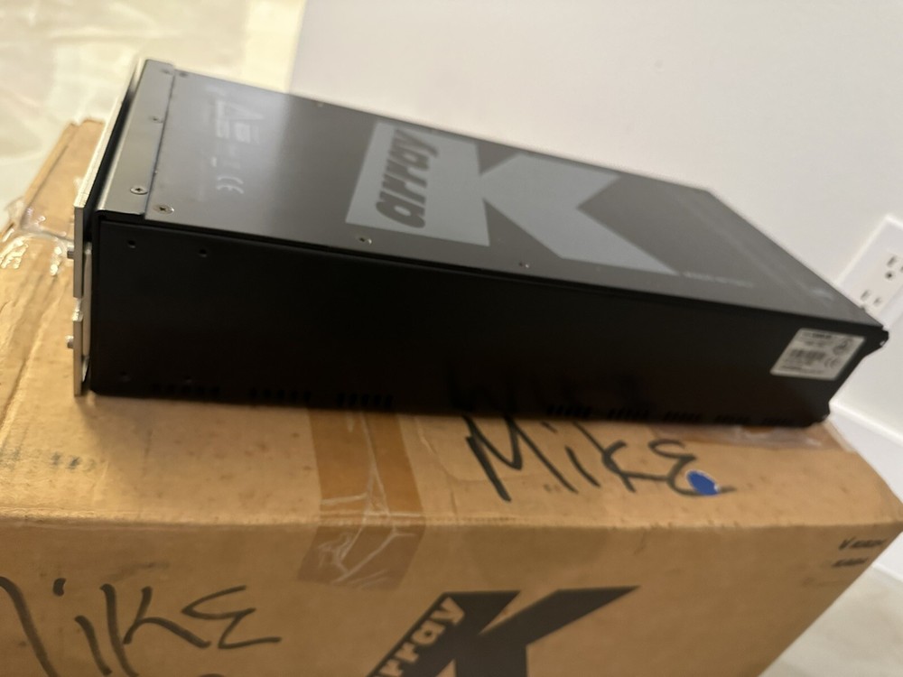 K-Array KA10-10 500w x 4 Channels Digital Power Amplifier EUC