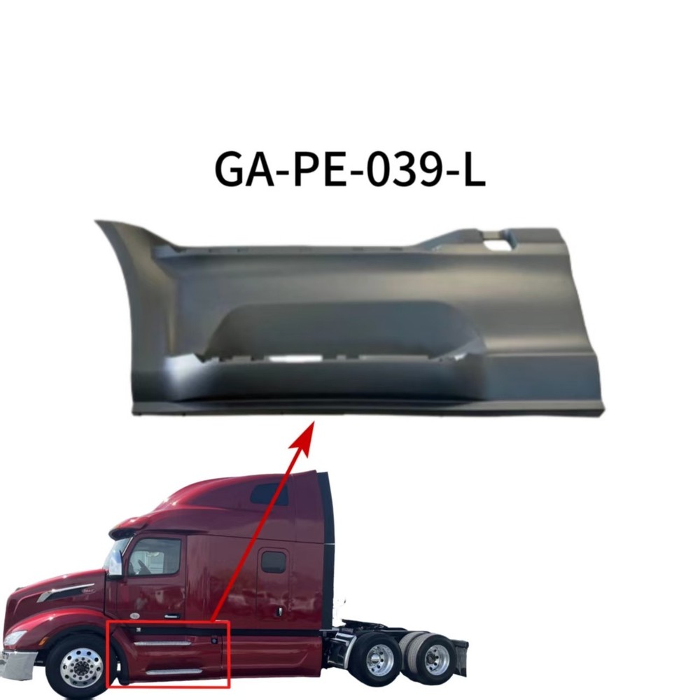 Front Step Fairing Side Panel Driver Left Side For Peterbilt 579 2023+
