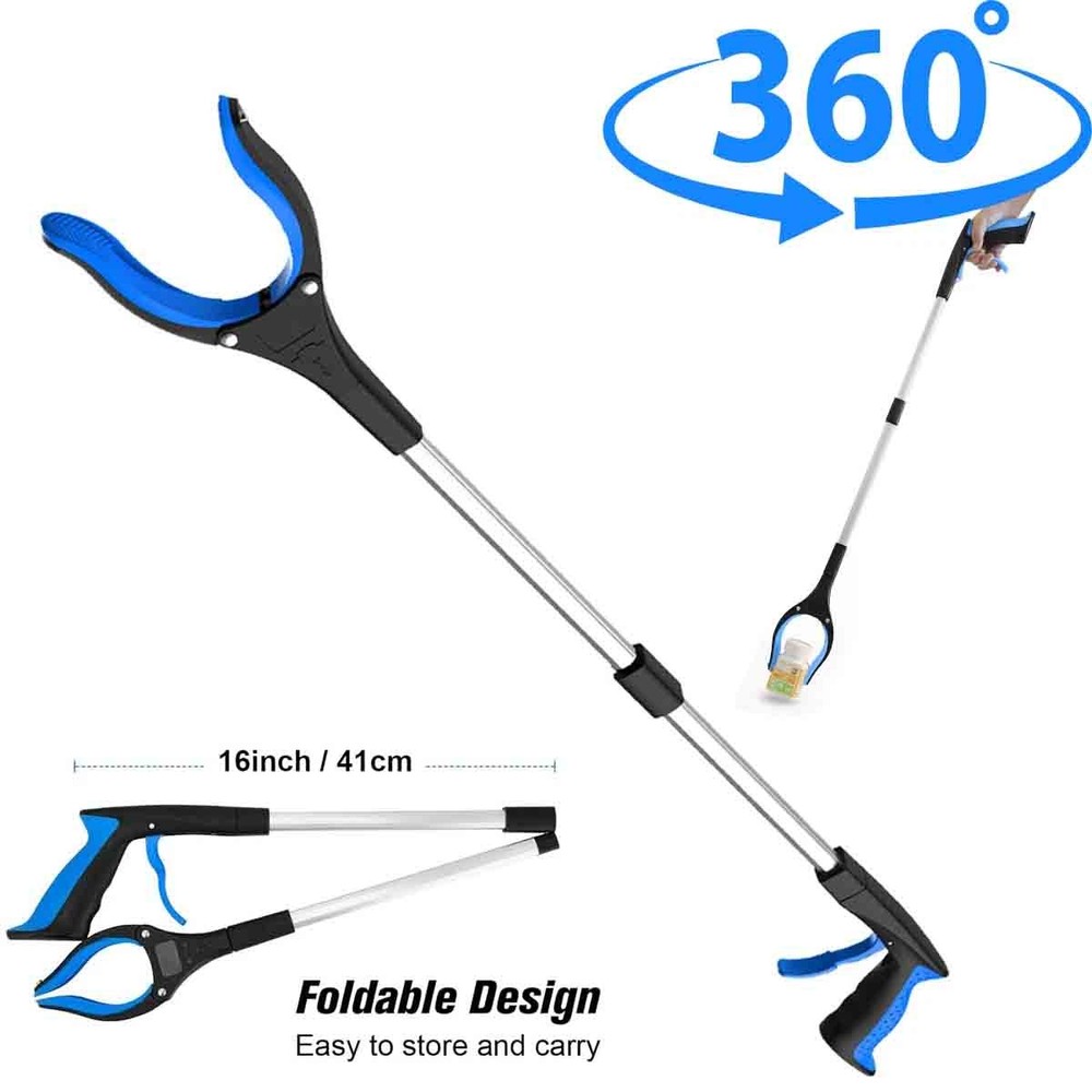 32 " Foldable Grabber Tool for Trash Picking,Seniors, Disabled, Reaching Tool