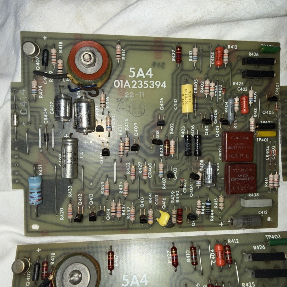 4 Vintage Bell ? Components Telephone Operator Circuit Board Switch Console