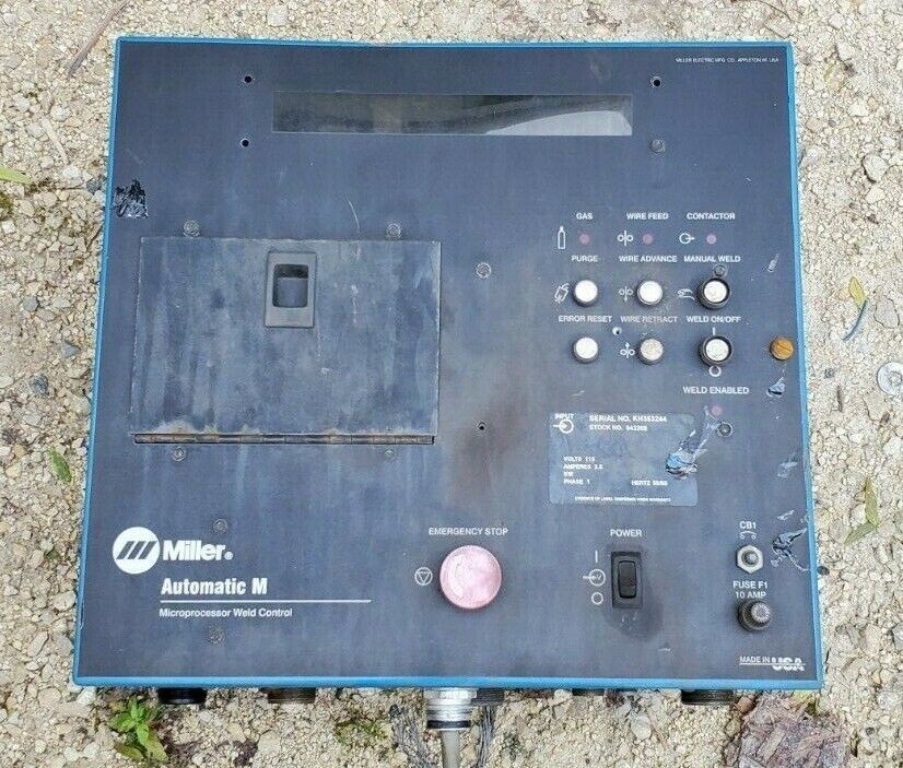 Miller Automatic M Series Microprocessor Weld Control Stock #043268