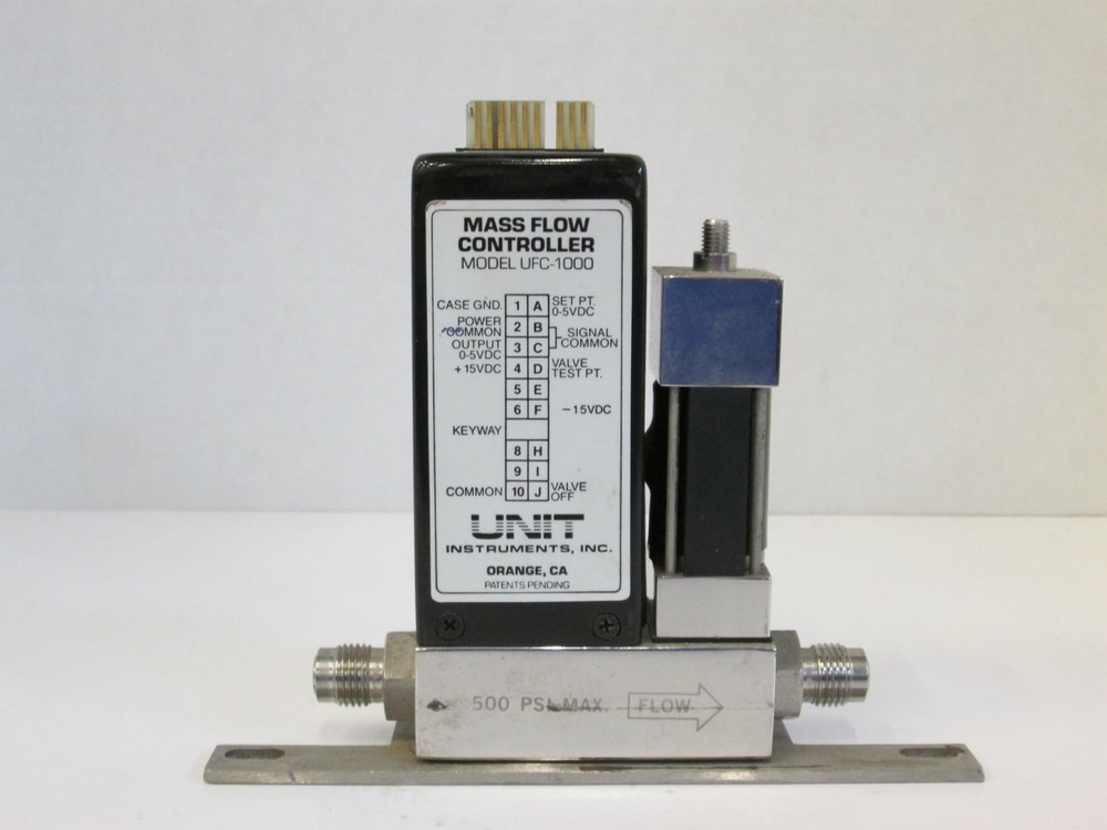 Unit UFC-1000, MFC, Mass Flow Controller, H2, 20 SLM, Used