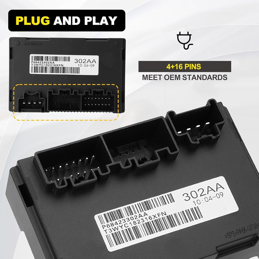 Programmed Transfer Case Control Module TCCM For Grand Cherokee / Durango 2019